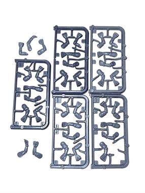 Vintage Warhammer 40K Rogue Trader Space Orks Arms Sprue 1991 34 Arms Plastic